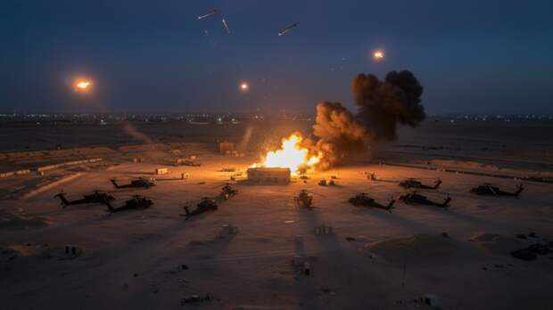 КСИР заявил об ударе по вертолётной базе США в Кувейте