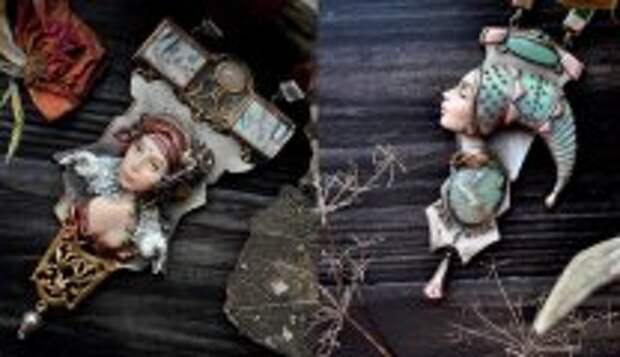 Своими руками: Художница-сюрреалистка из России создаёт уникальные ювелирные украшения в форме миниатюрных скульптур