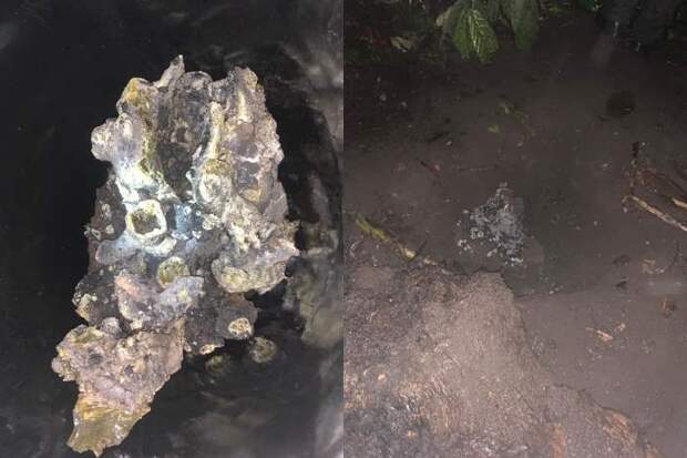В Эквадоре упал необычный метеорит (ВИДЕО)