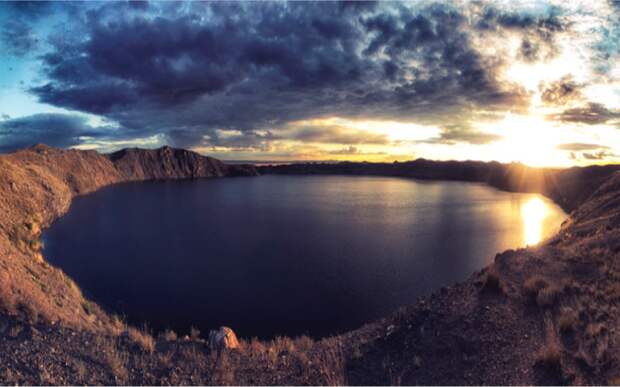 Чаган: самое радиоактивное озеро в мире