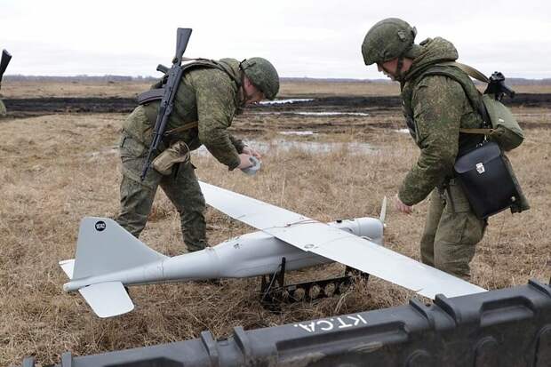 Российский беспилотник "Орлан-10"