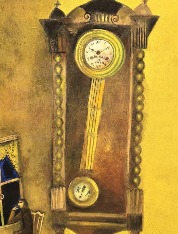 Часы. 1914. Марк Шагал