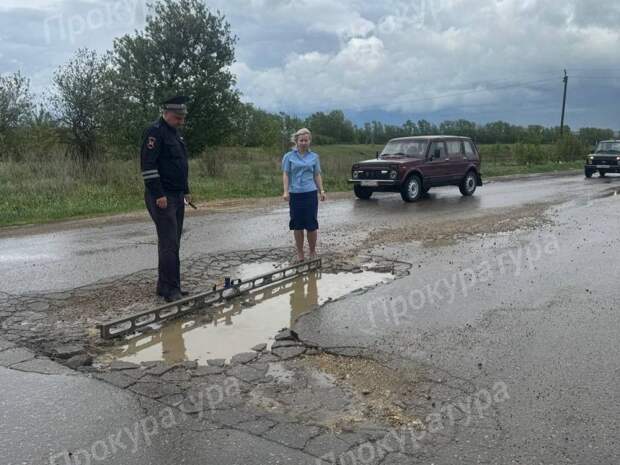 В Тульской области прокуратура провела проверку дороги