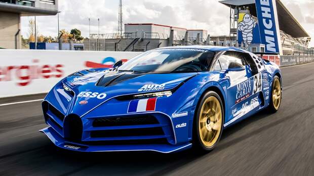 Представлен Bugatti Centodieci в ливрее EB110 Le Mans