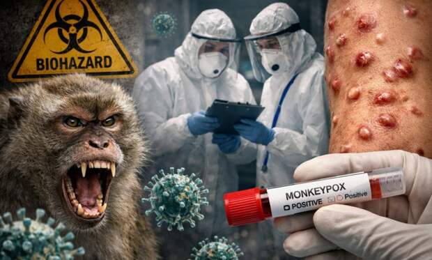 Смертельная оспа обезьян обнаружена в еще одном городе России: два человека госпитализированы