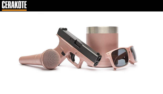 Покрытие Cerakote H Series Rose Gold