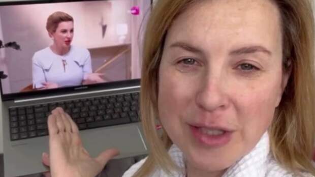 47-летняя фигуристка Ирина Слуцкая показала лицо без макияжа