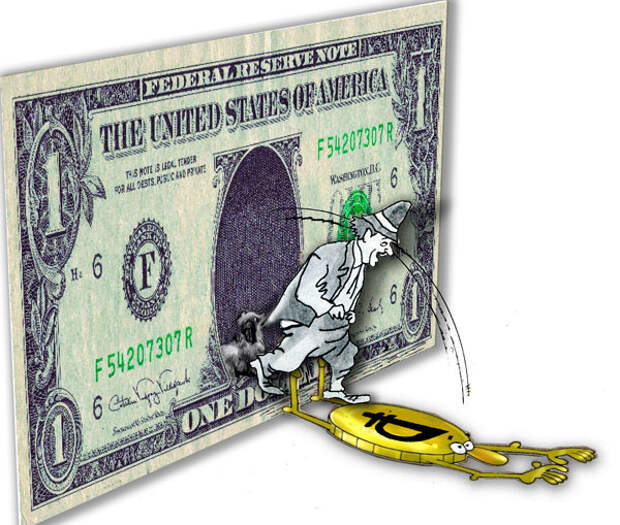 Доллар окончательно потерял репутацию надежной валюты