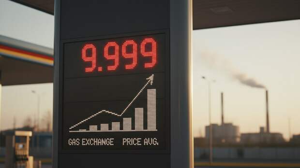 В Европе средняя биржевая цена газа достигла максимума за три года