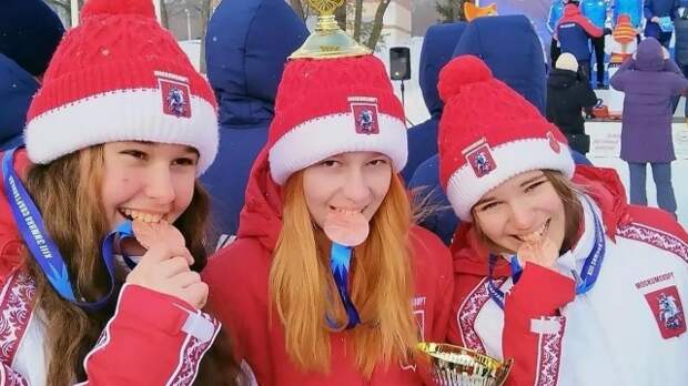 Сборная Москвы заняла первое место в общекомандном зачете XIII зимней Спартакиады учащихся России