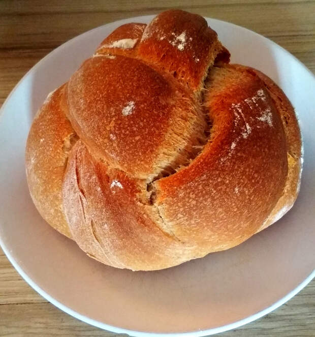 Деревенский хлеб сестер Симили - Pane Rustico di sorelle Simili Рецепт, Хлеб, Длиннопост, Кулинария