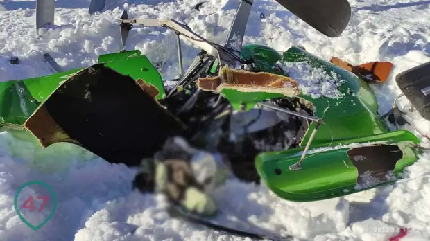 «Самый безопасный вид транспорта». Появилось видео с места крушения гироплана «Казачок» под Петербургом