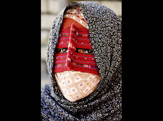 Фотография: Традиционные маски у иранских женщин №19 - BigPicture.ru