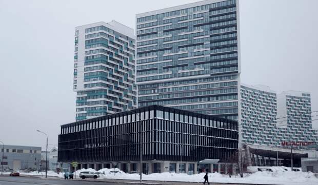 Новое офисное здание построили в Хорошевском районе