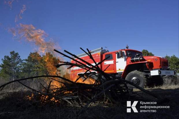 В Крыму ввели особый противопожарный режим