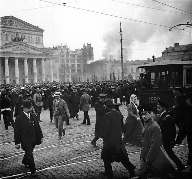 Пожар в Малом театре, 2 мая 1914 года, Москва история, классика, фото