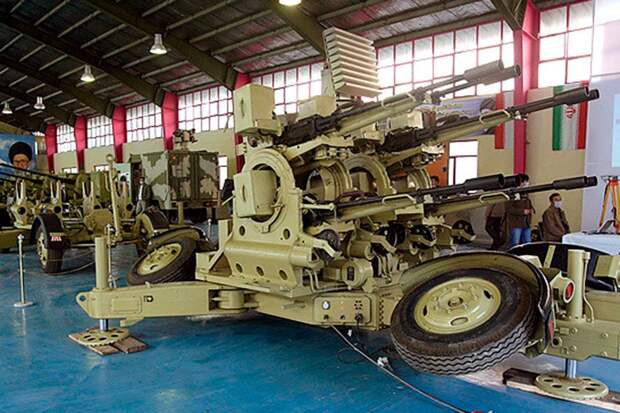 Легендарная скорострельная ЗУ-23 в Иране стала четырех- и шестиствольной