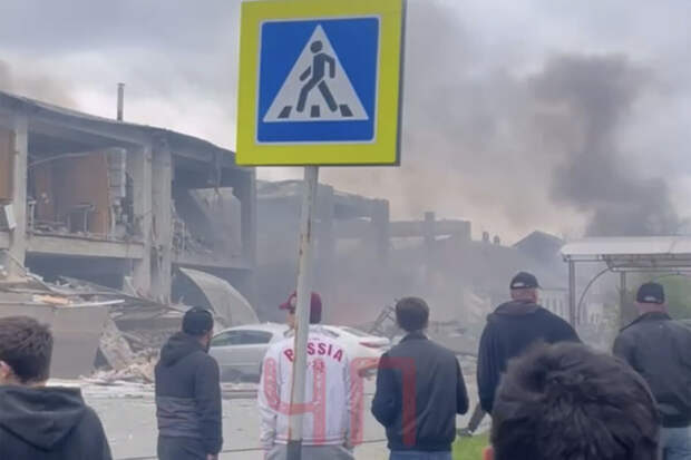 Разбор завалов на месте взрыва во Владикавказе остановили из-за угрозы обрушения