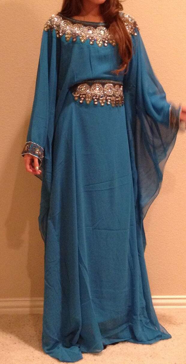 Blue Caftan: 