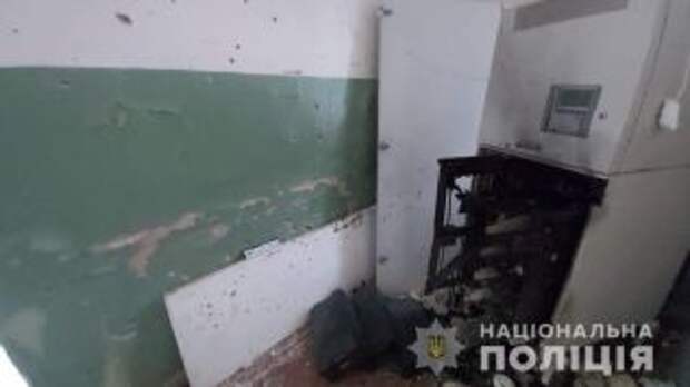 На Харьковщине в больнице взорвали банкомат
