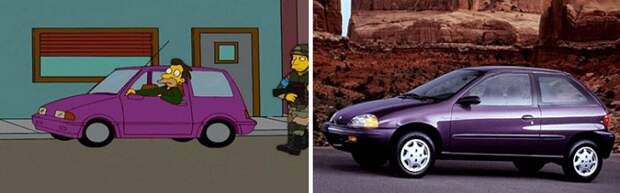 Машина от Suzuki тоже была врисована в сюжет мультипликаторами. /Фото: vk.com Машина от Suzuki тоже была врисована в сюжет мультипликаторами. /Фото: vk.com