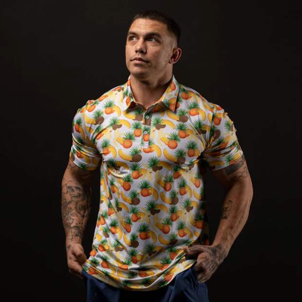 Grunt Style Men's Polo - Low Hanging Fruit