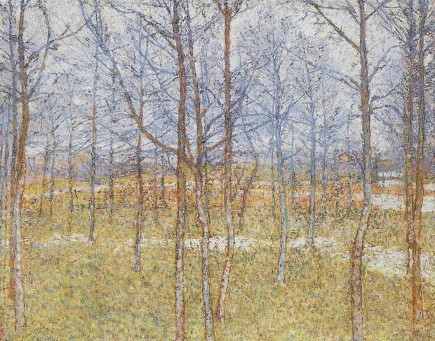 Kazimir Malevich. Spring landscape