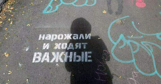 Современная наскальная письменность как она есть жить в россии, мелом, надпись, надпись на асфальте, прикол, фото