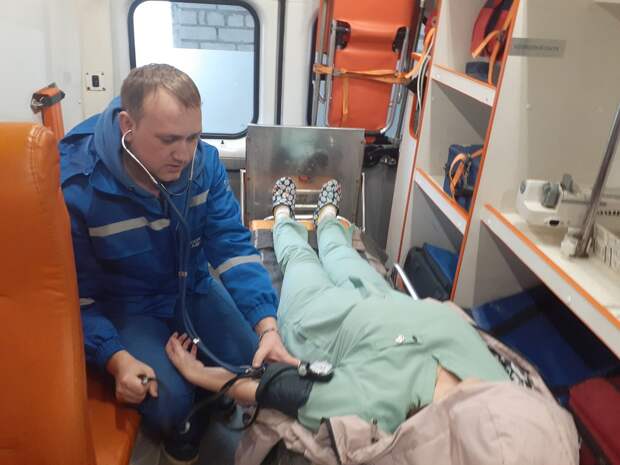 В Рязани врачи скорой спасли женщину с инфарктом