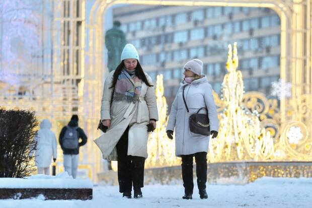 Москвичам предсказали ослабление морозов