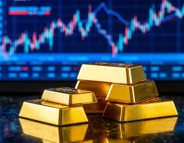 Объем торгов золотом на Мосбирже в феврале 2026 года вырос в четыре раза