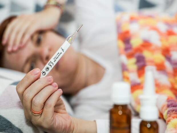 В Тюмени стали чаще болеть гриппом и ОРВИ
