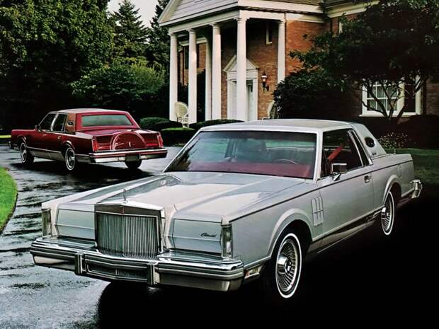 Купе и седан Lincoln Continental Mark VI (1980) Continental, lincoln, американский автопром