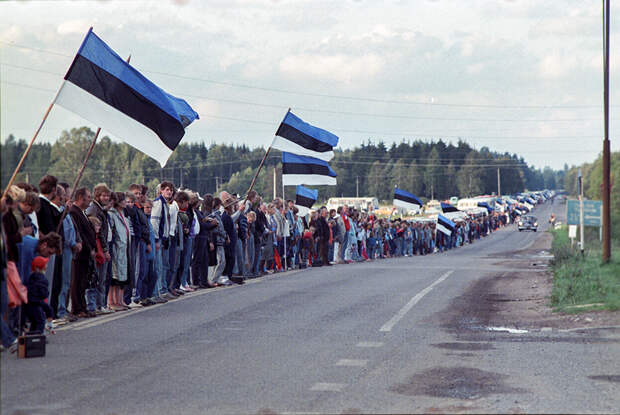 Акция «Балтийский путь», 23 августа 1989 год
