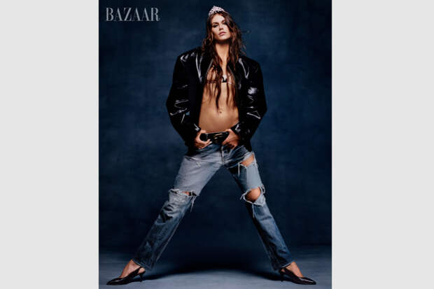 Дочь Синди Кроуфорд в откровенных нарядах снялась для журнала