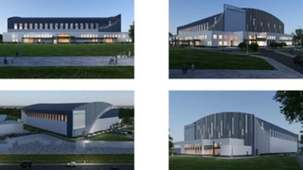 Проект нового футбольного манежа в Барнауле