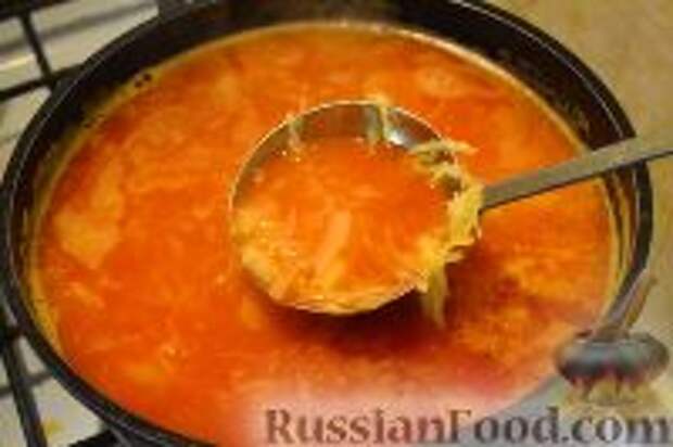 Фото к рецепту: Суп фасолевый с капустой