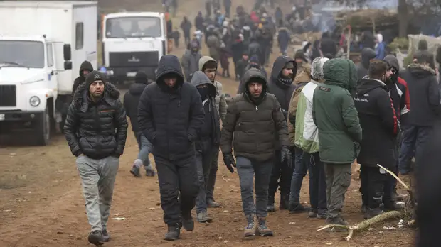 Делегация ВОЗ посетила центр с мигрантами «Брузги» на белорусско-польской границе