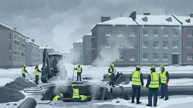 В Бодайбо 98 домов остаются без отопления после аварии на водопроводе