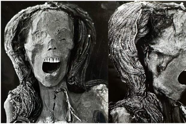 Ученые выяснили, что лицо «кричащей мумии» вызвано трупным спазмом