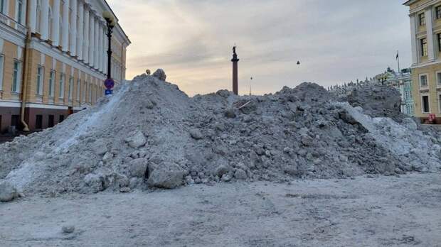 Петербуржцы выходят на улицы, чтобы убирать снег вместо коммунальных служб