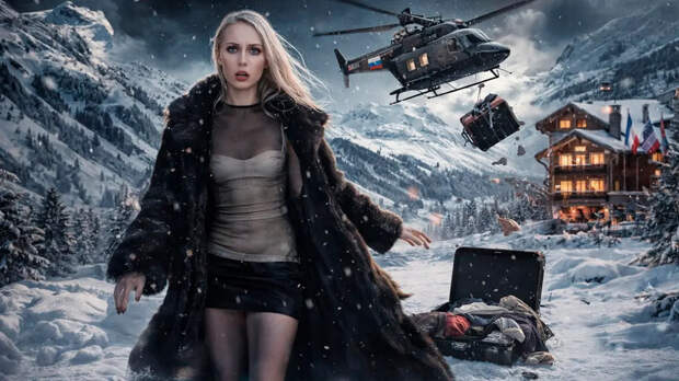 Украина ударила по России в Куршевеле. Красиво сработано! Блондинка из Днепропетровска спустила наши полмиллиона долларов под овации Собчак