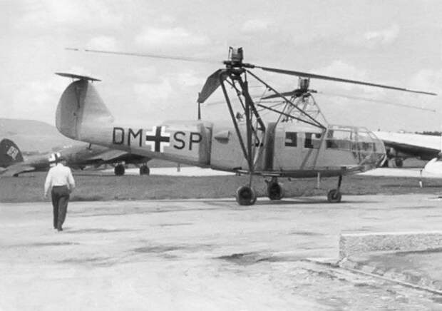 Чудо-оружие Рейха: легкий вертолет Fl.282 Kolibri и многоцелевой Fa.223 Drache