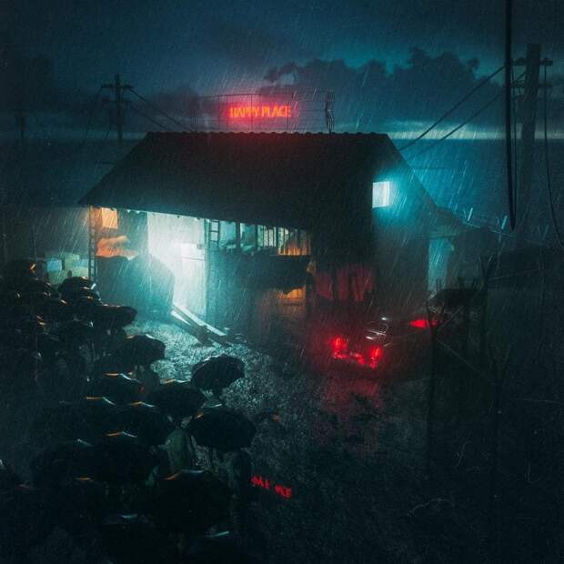 Тёмные кинематографические кадры от Кори Кроуфорда