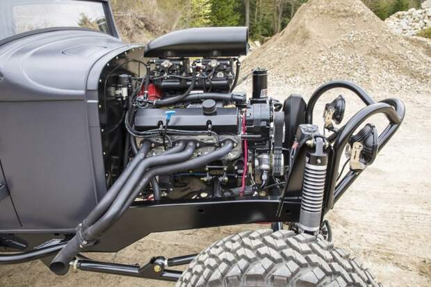 Хот-род Dodge Coupe 1932 для улиц и бездорожья в стиле Безумного Макса dodge, авто, автомобили, внедорожник, кастом, кастомайзинг, самоделка, хот-род