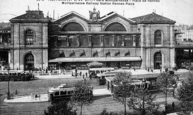 Париж, станция Монпарнас. 1900 год города, история, старые фотографии
