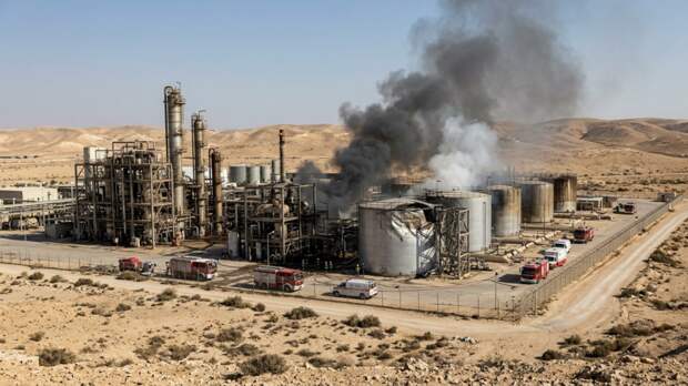 Иран ударил по химическому заводу на юге Израиля