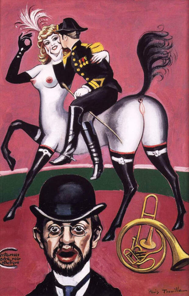 Кентавр. Автор: Clovis Trouille.