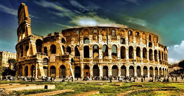 Величественный амфитеатр древнего Рима, до сих пор является одним из грандиозных сооружений на планете.