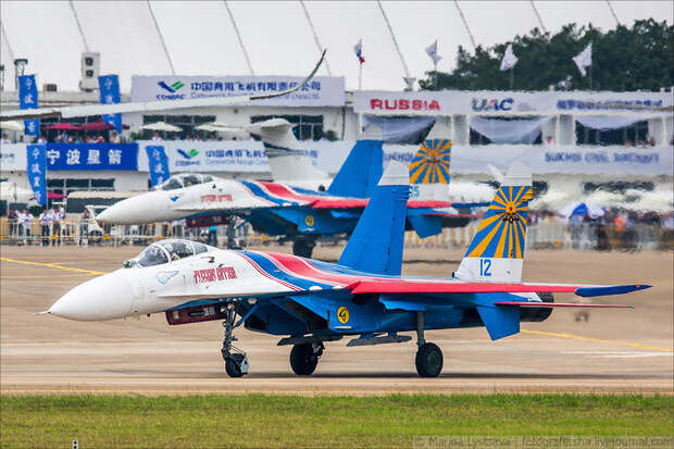 Русские витязи и Стрижи на China Airshow 2016 Русские витязи и Стрижи на China Airshow 2016